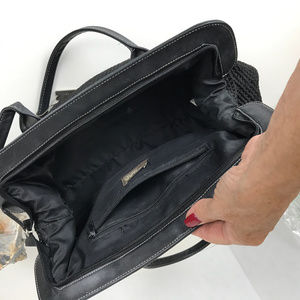 The Sak Black Satchel Bag